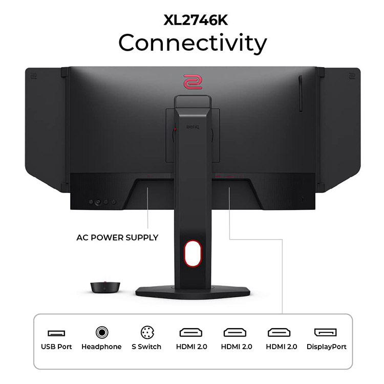 خرید مانیتور BenQ ZOWIE XL2746K - کیفیت Full-HD - سایز 27 اینچ